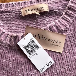 Light purple cozy cardigan